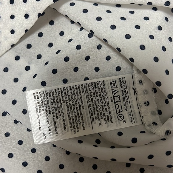 NWT Banana Republic Petite Blouse - Picture 7 of 7